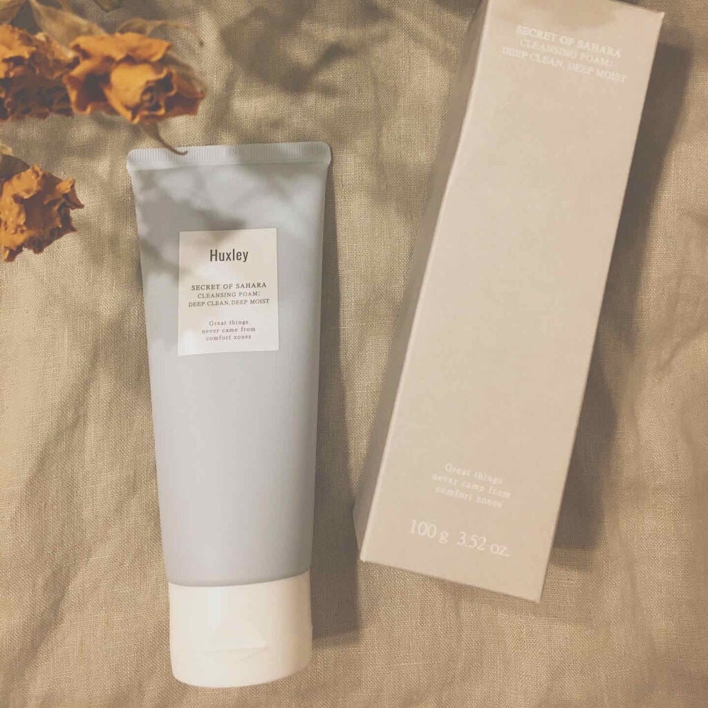 クレンジングフォーム; ディープクリーン、ディープモイスト/Huxley/洗顔フォームを使ったクチコミ(2枚目)