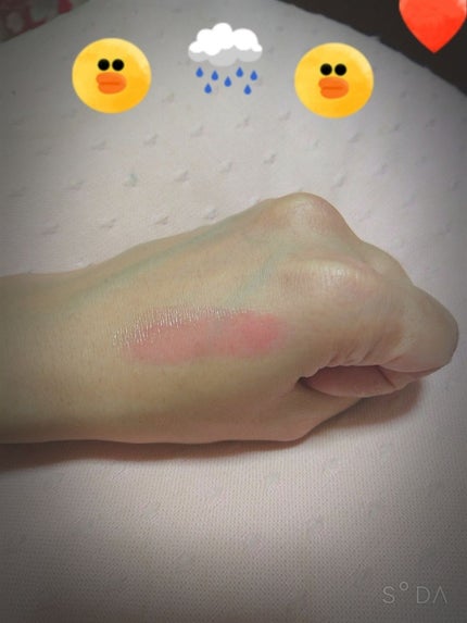 ステイオンバームルージュ/キャンメイク/口紅を使ったクチコミ(3枚目)