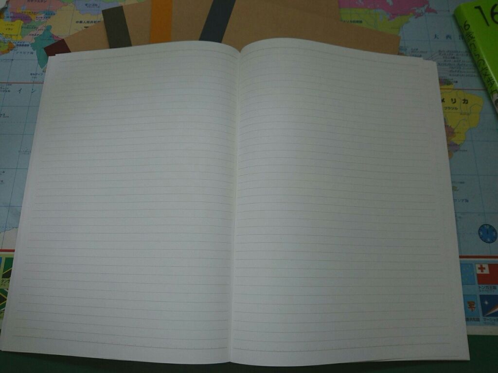 裏写りしにくいノート 5冊組み/無印良品/その他を使ったクチコミ(3枚目)