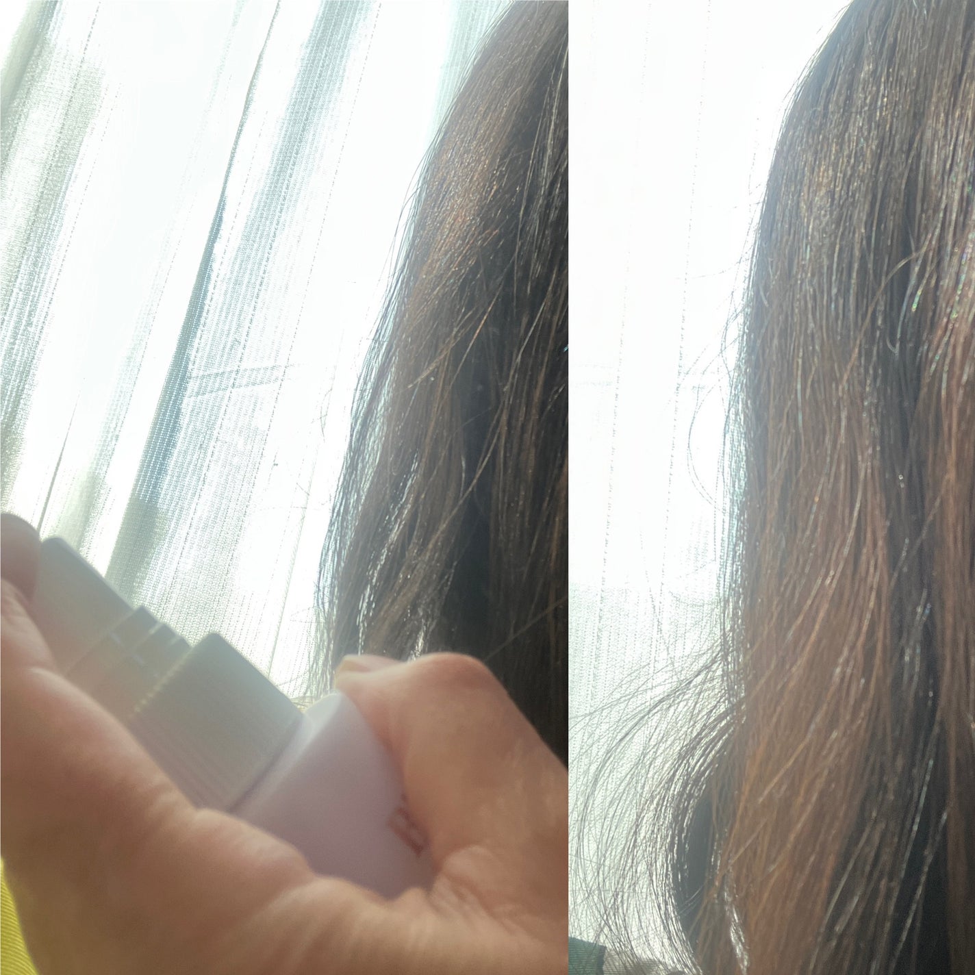 パフュームヘアパックインミスト Pink Breeze/Daleaf/アウトバストリートメントを使ったクチコミ(2枚目)