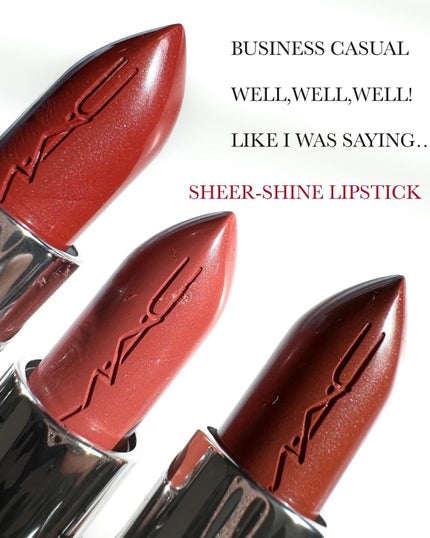 ラスターガラス リップスティック/M・A・C/口紅を使ったクチコミ(2枚目)