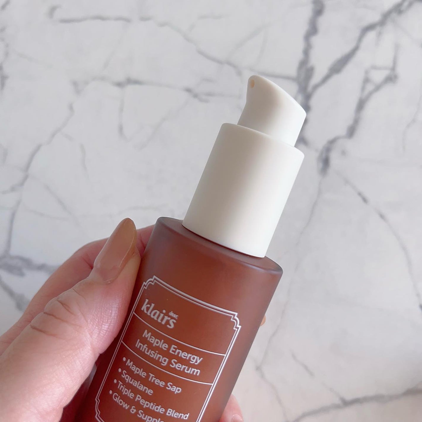 メープルエナジーインフュージングセラム/Klairs/美容液を使ったクチコミ(3枚目)