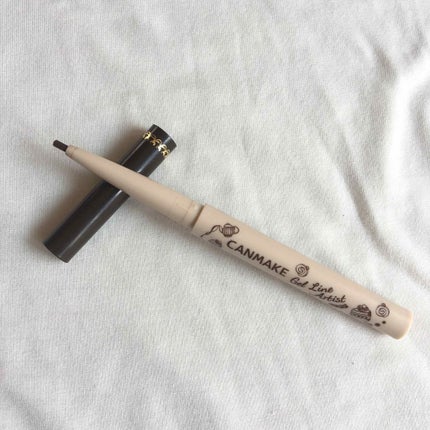 ジェルラインアーティスト/キャンメイク/ジェルアイライナーを使ったクチコミ(1枚目)