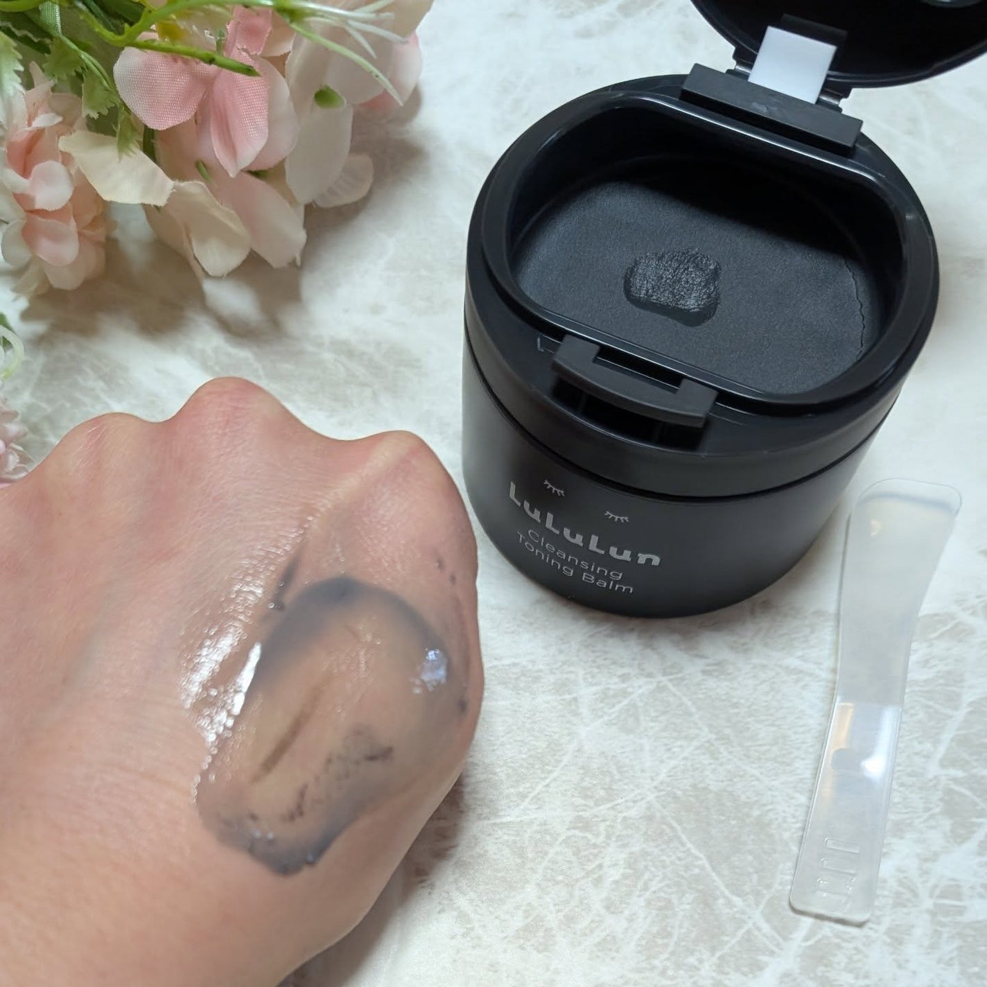 ルルルンクレンジング トーニングバーム CLEAR BLACK/ルルルン/クレンジングバームを使ったクチコミ(6枚目)
