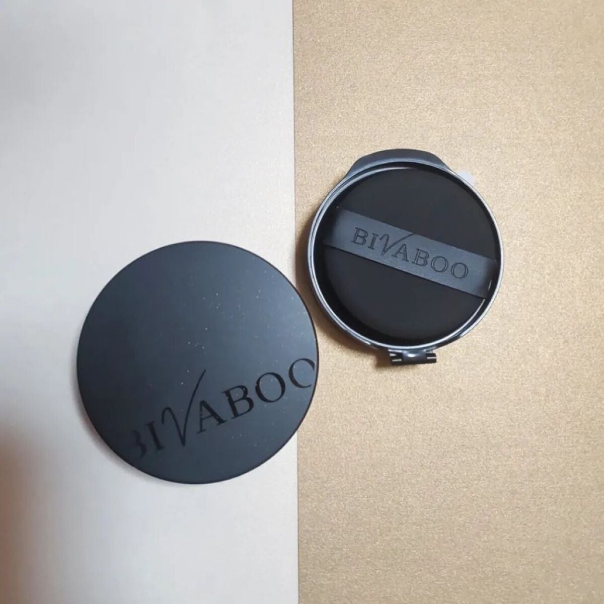 ベルベットジュエルクッション/BIVABOO/クッションファンデーションを使ったクチコミ(1枚目)