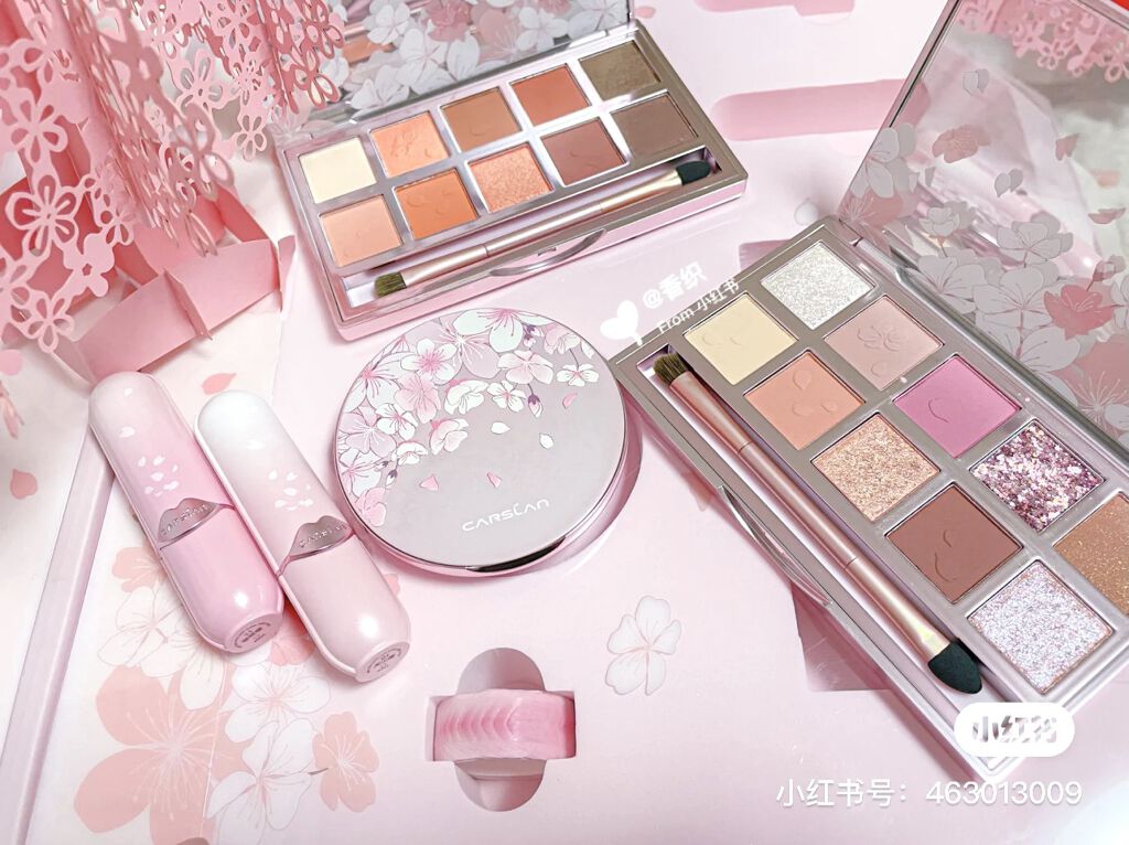 アイシャドウパレット 桜シリーズ/CARSLAN/アイシャドウパレットを使ったクチコミ（3枚目）