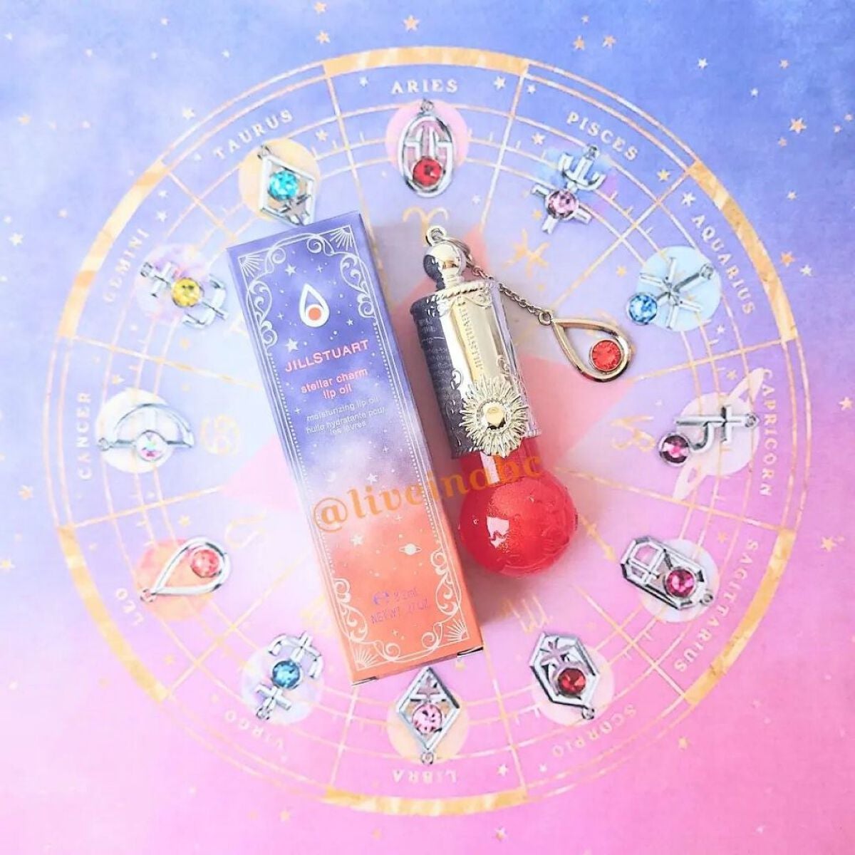 ステラーチャーム リップオイル/JILL STUART/口紅を使ったクチコミ(1枚目)