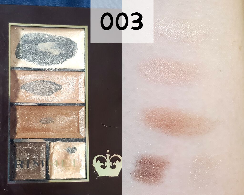 ショコラスウィート アイズ/リンメル ロンドン/アイシャドウパレットを使ったクチコミ（2枚目）