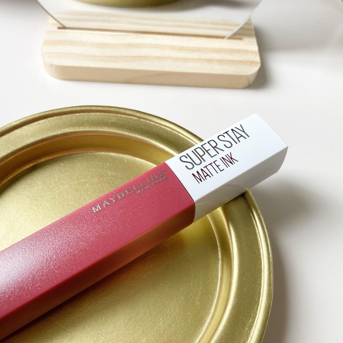 SPステイ マットインク 80/MAYBELLINE NEW YORK/口紅を使ったクチコミ（2枚目）