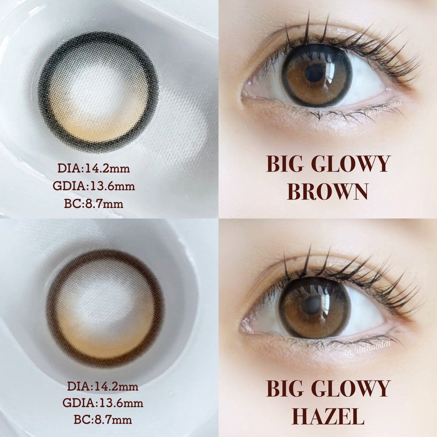 Glowy 1day/OLENS/ワンデー(1DAY)カラコンを使ったクチコミ(5枚目)