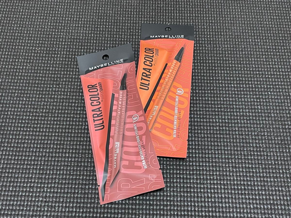 ウルトラカラー アイライナー/MAYBELLINE NEW YORK/リキッドアイライナーを使ったクチコミ(1枚目)