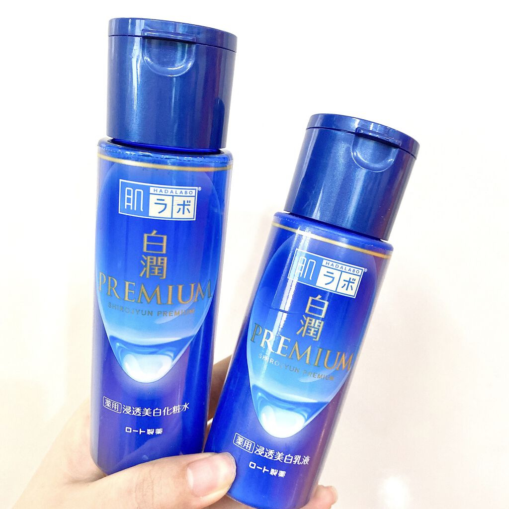 白潤プレミアム薬用浸透美白化粧水/肌ラボ/化粧水を使ったクチコミ（1枚目）