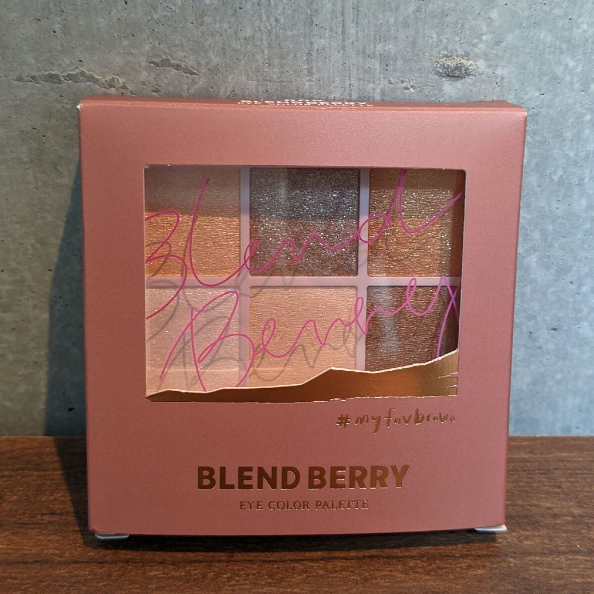 オーラクリエイション/BLEND BERRY/アイシャドウパレットを使ったクチコミ(2枚目)