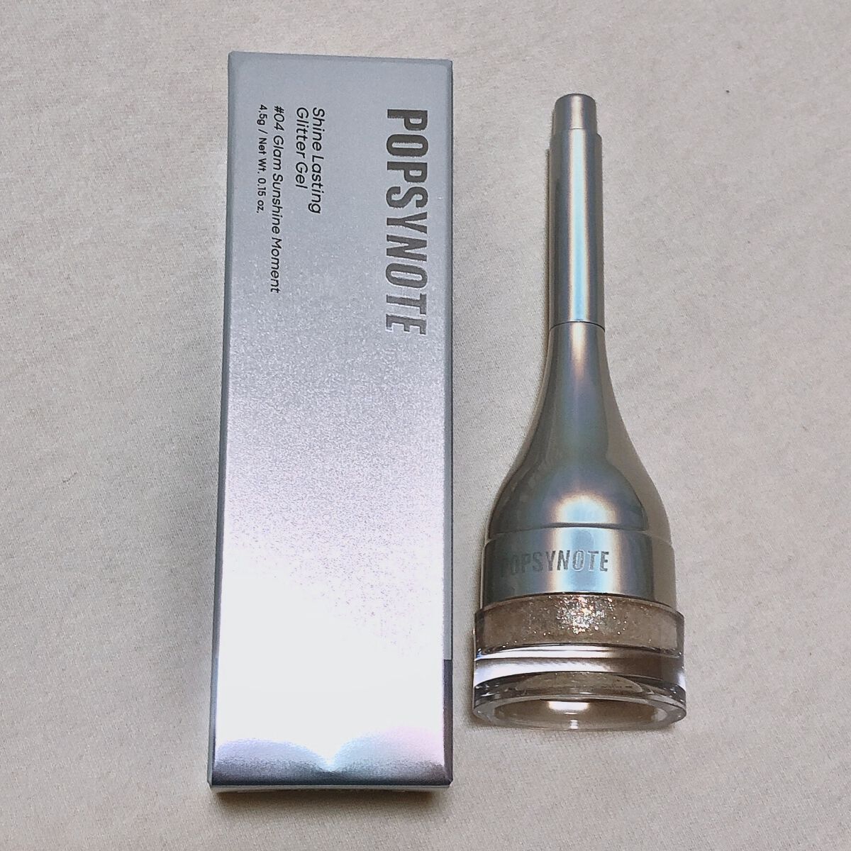 シャイラスティンググリッタージェル/POPSY NOTE/グリッターを使ったクチコミ（2枚目）