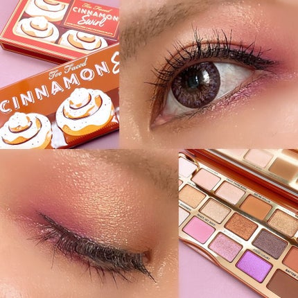 シナモン スワール アイシャドウ パレット/Too Faced/アイシャドウパレットを使ったクチコミ(2枚目)
