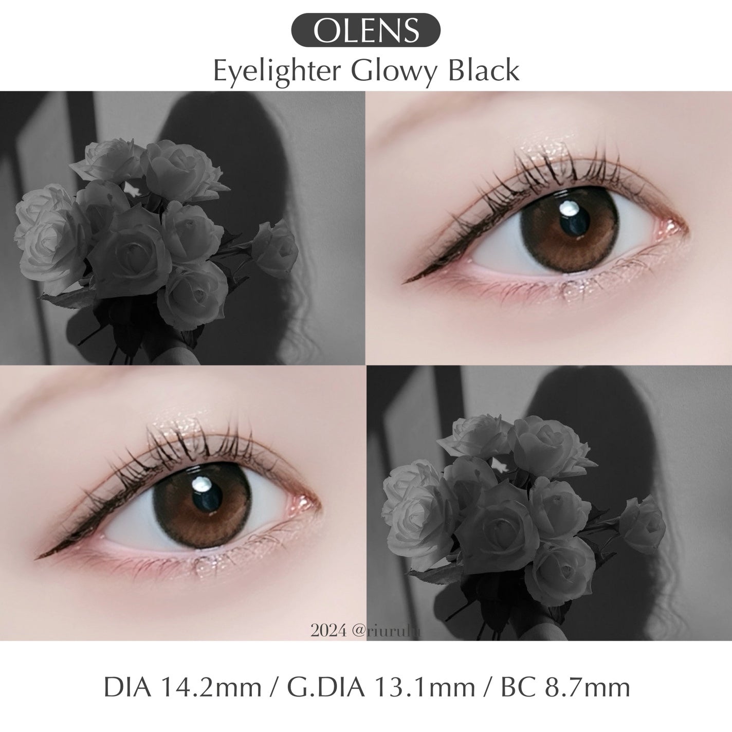 Glowy 1day/OLENS/ワンデー(1DAY)カラコンを使ったクチコミ(1枚目)