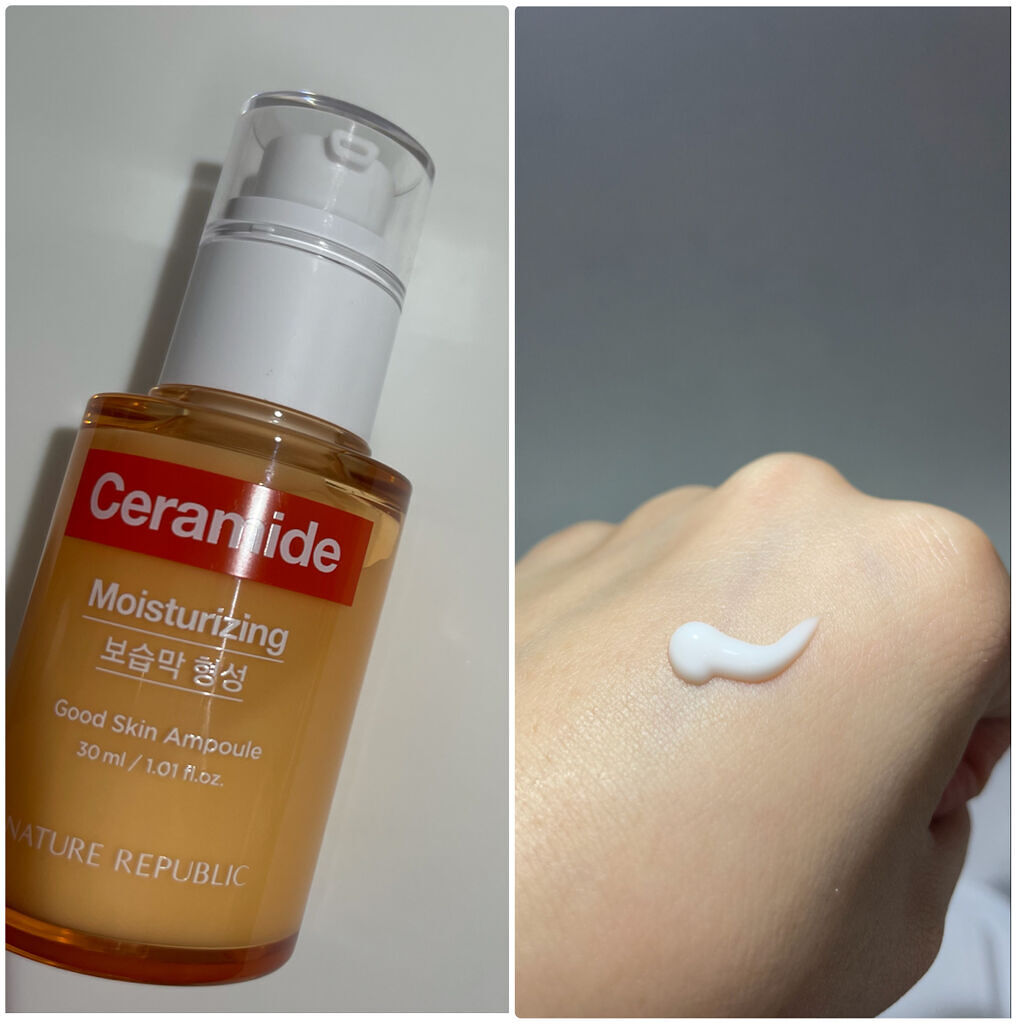 グッドスキン セラミドアンプル/ネイチャーリパブリック/美容液を使ったクチコミ（3枚目）