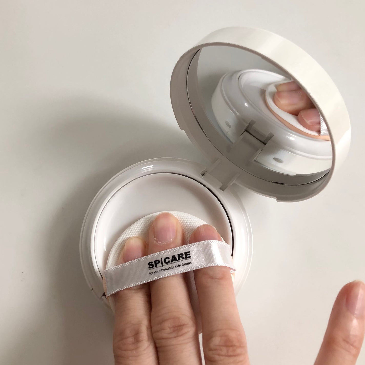 V3 ブリリアント ファンデーション/SPICARE/クッションファンデーションを使ったクチコミ(3枚目)