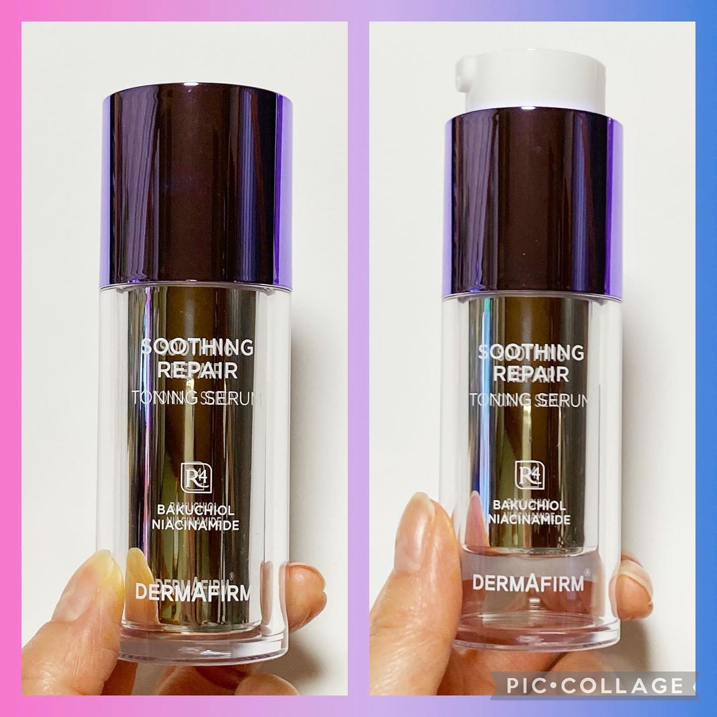 SOOTHING REPAIR TONING SERUM R4/ダーマファーム/美容液を使ったクチコミ(4枚目)