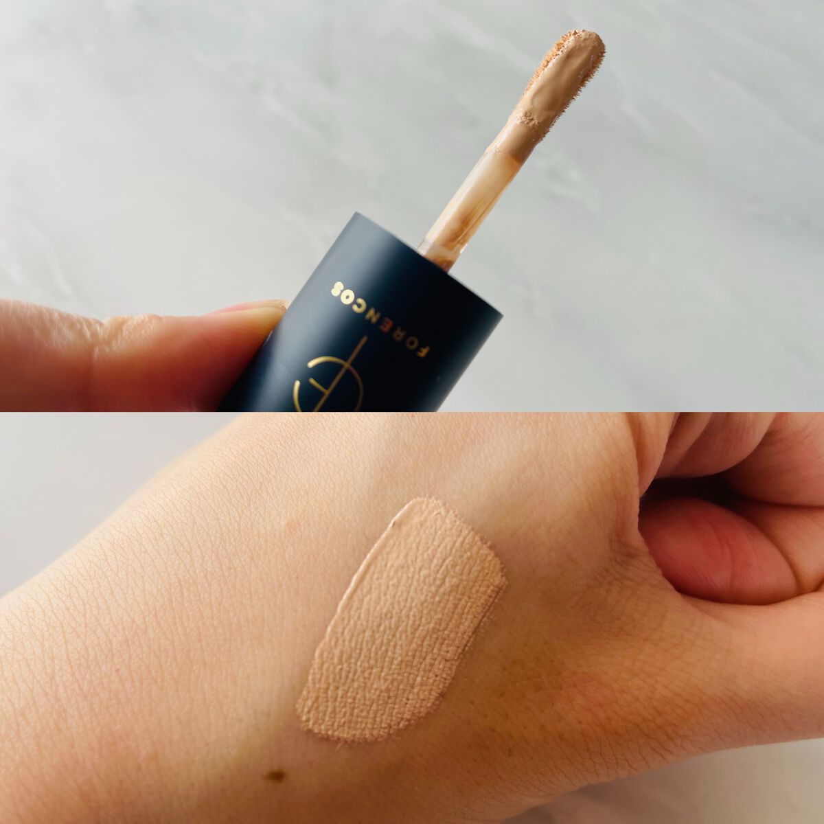 タトゥーウォータープルーフスカーコンシーラー/フォレンコス/リキッドコンシーラーを使ったクチコミ（2枚目）