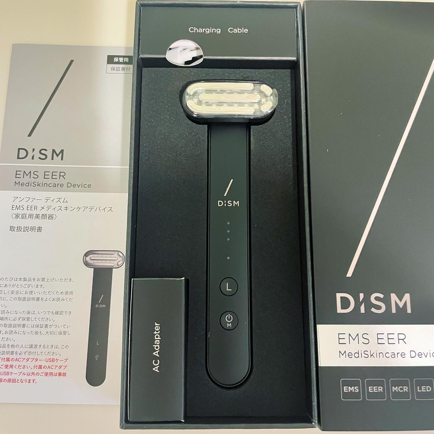 ディズム EMS EER メディスキンケアデバイス/DISM/美顔器・マッサージを使ったクチコミ(2枚目)