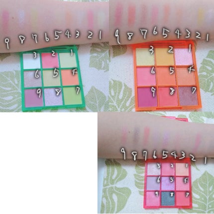 UR GLAM BLOOMING EYE COLOR PALETTE/U R GLAM/アイシャドウパレットを使ったクチコミ(2枚目)