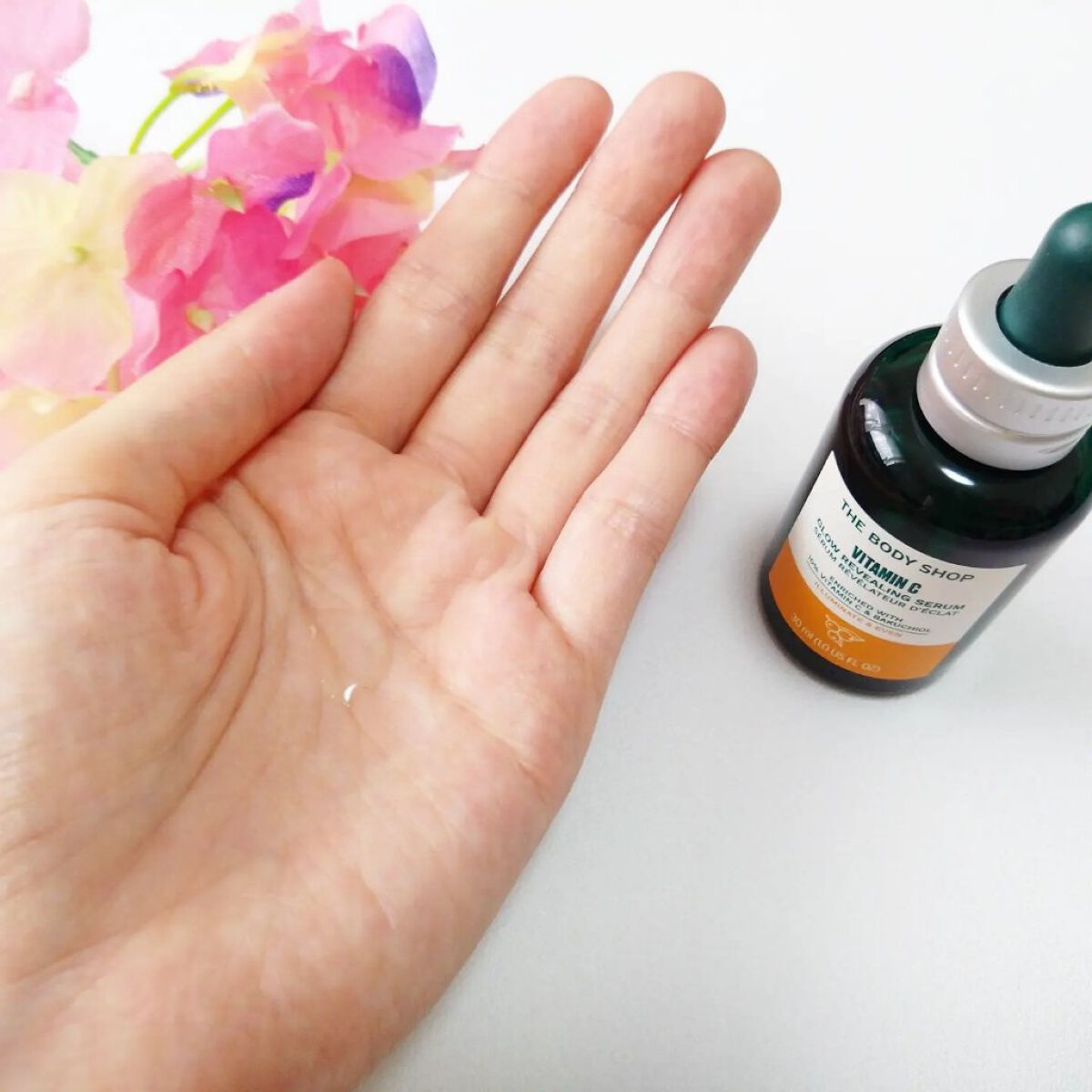C10 グロウ セラム/THE BODY SHOP/美容液を使ったクチコミ（3枚目）