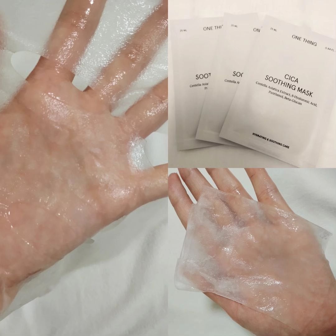 CICAスージングマスク/ONE THING/シートマスク・パックを使ったクチコミ(8枚目)