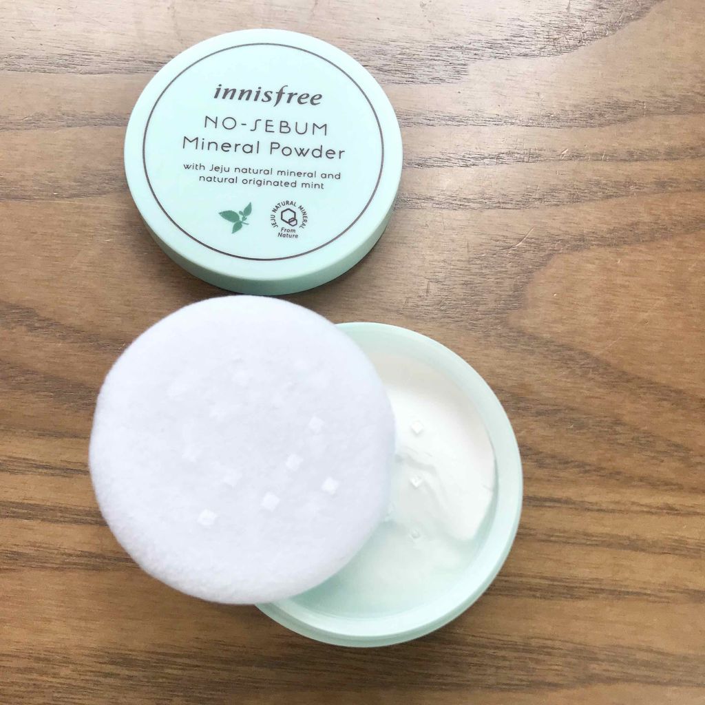 ノーセバム ミネラルパウダー/innisfree/ルースパウダーを使ったクチコミ(1枚目)