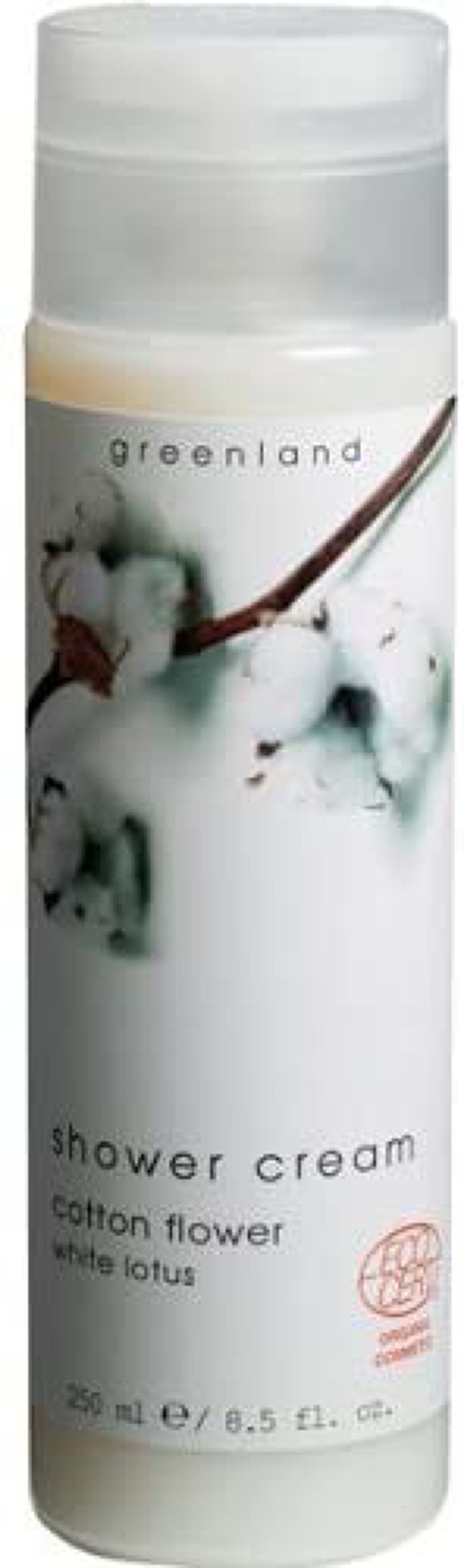 グリーンランド シャワークリーム コットンフラワー＆ホワイトロータス