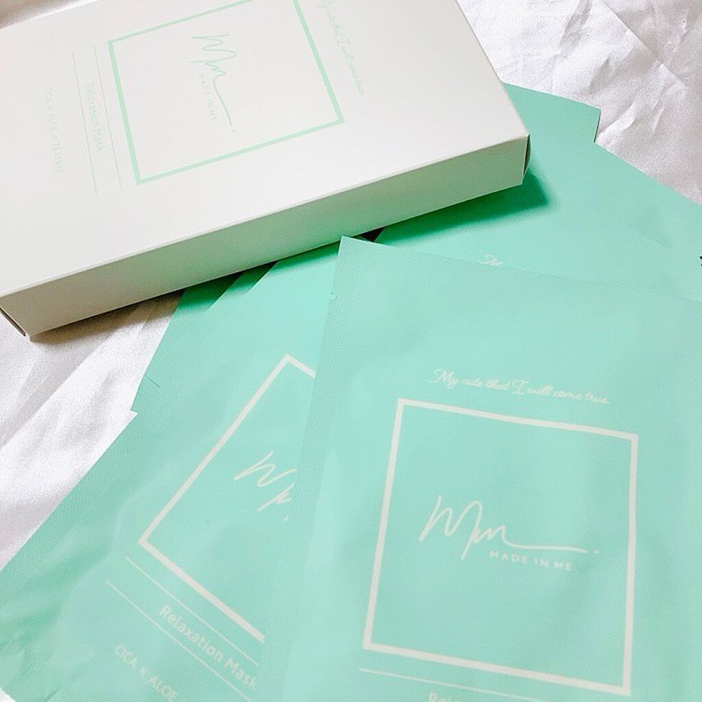 リラクゼーションマスク/MADE IN ME/シートマスク・パックを使ったクチコミ(5枚目)