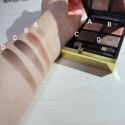 アイ カラー クォード/TOM FORD BEAUTY/アイシャドウパレットを使ったクチコミ(3枚目)