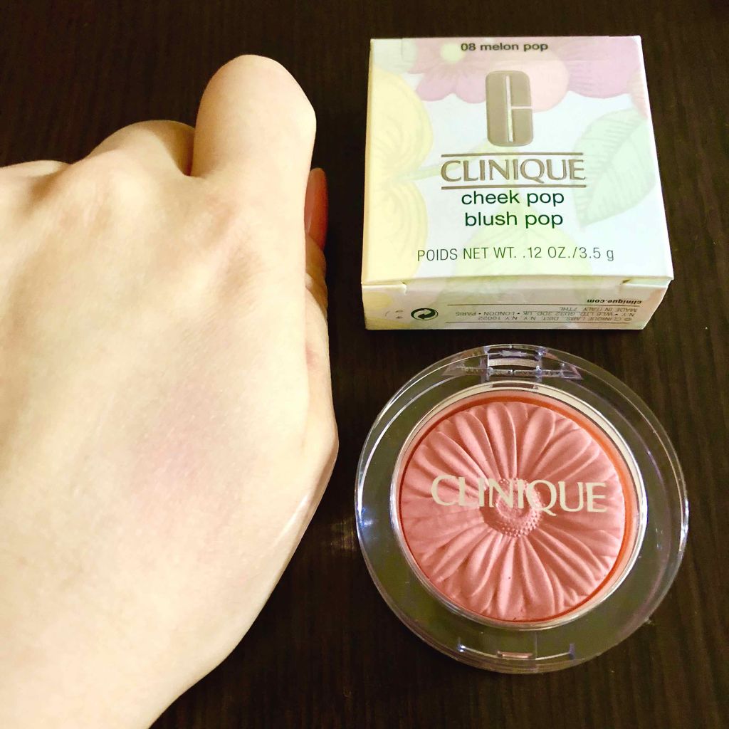 チーク ポップ/CLINIQUE/パウダーチークを使ったクチコミ（1枚目）