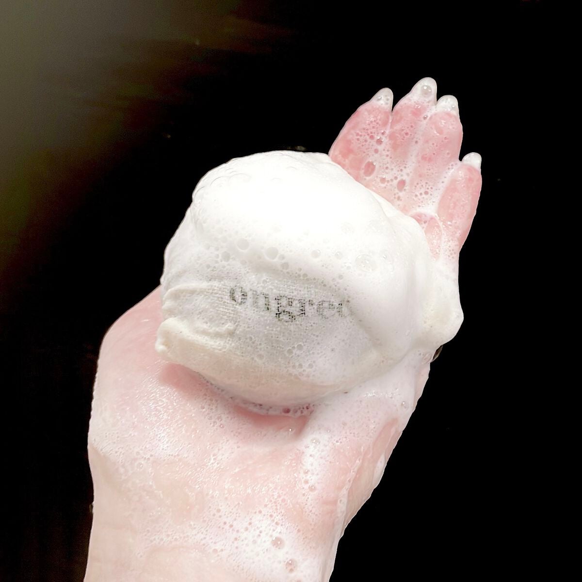 Jeju Green Tea Cleansing Ball/Ongredients/洗顔石鹸を使ったクチコミ(5枚目)