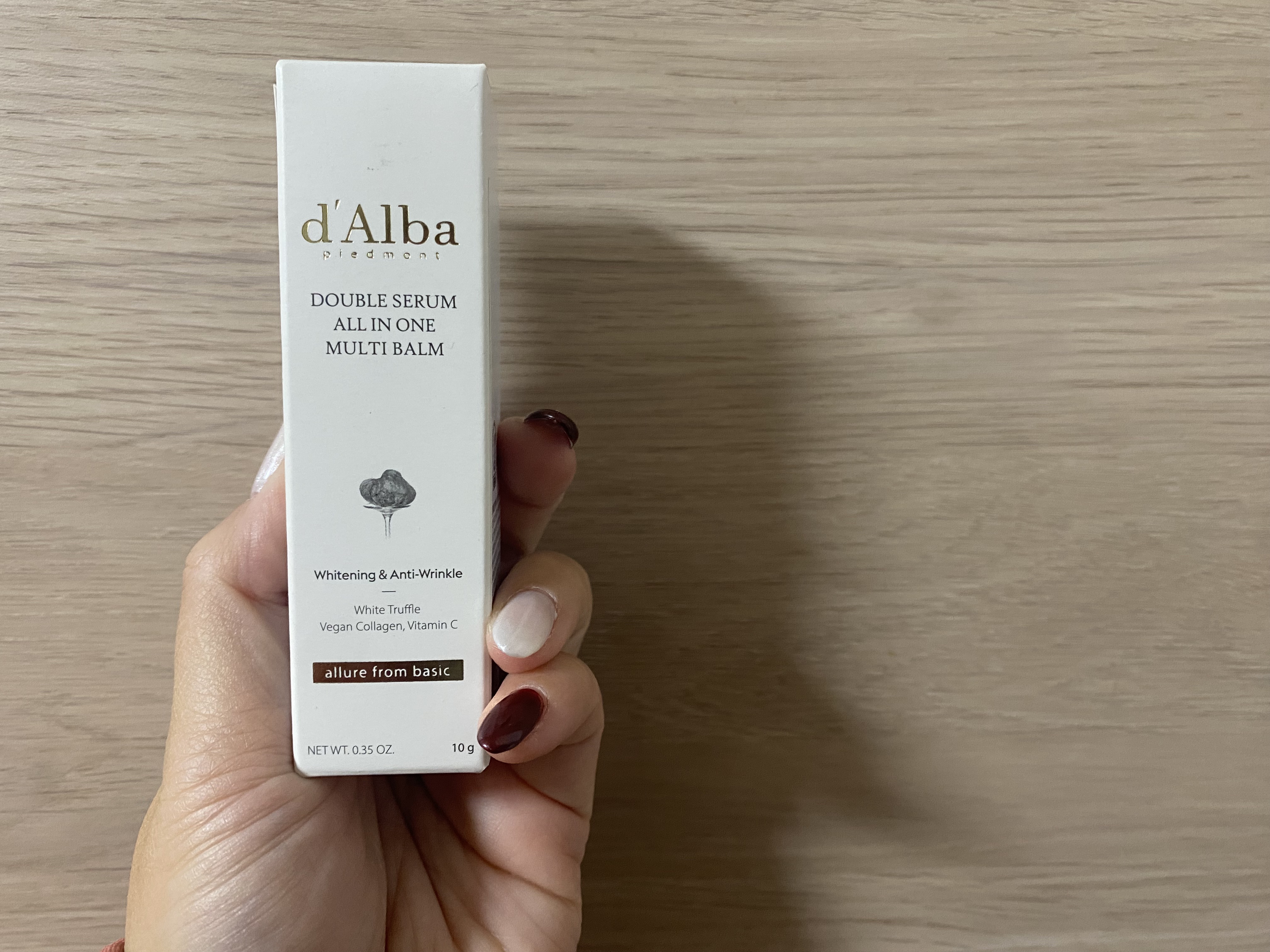 ダブルセラムオールインワンマルチバーム/ダルバ/フェイスバームを使ったクチコミ（1枚目）