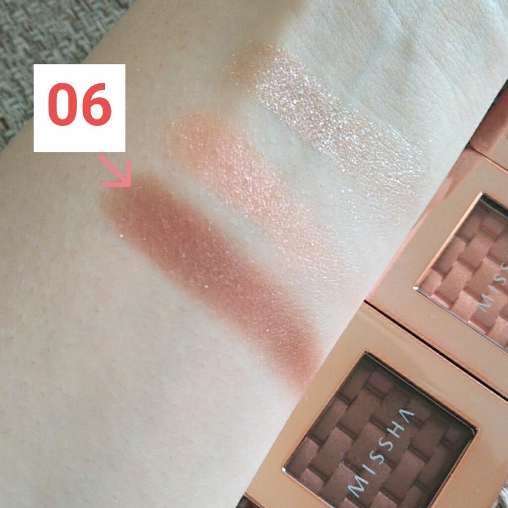 モダンアイシャドウ イタルプリズム/MISSHA/単色アイシャドウを使ったクチコミ(2枚目)