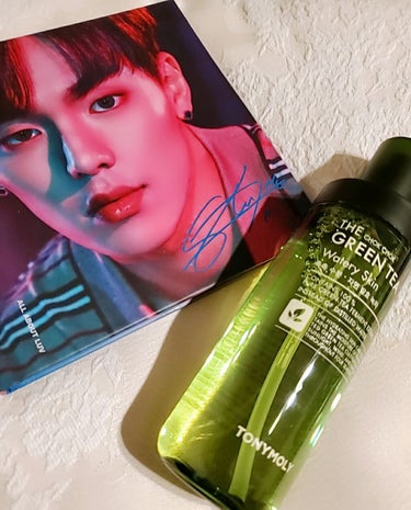 TONYMOLY The Chok Chok Green Tea Watery Skinのクチコミ「셔누✴️
생일 축하해요🎂

そう、6月18日は最愛のモネク(MONSTAX)の
ショヌのセン.....」（1枚目）