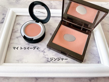 パウダー キス アイシャドウ/M・A・C/単色アイシャドウを使ったクチコミ(7枚目)