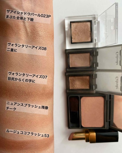 セルヴォーク ヴォランタリー アイズ/Celvoke/単色アイシャドウを使ったクチコミ(3枚目)