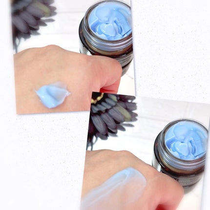 ミッドナイトブルーカーミングクリーム/Klairs/フェイスクリームを使ったクチコミ(3枚目)