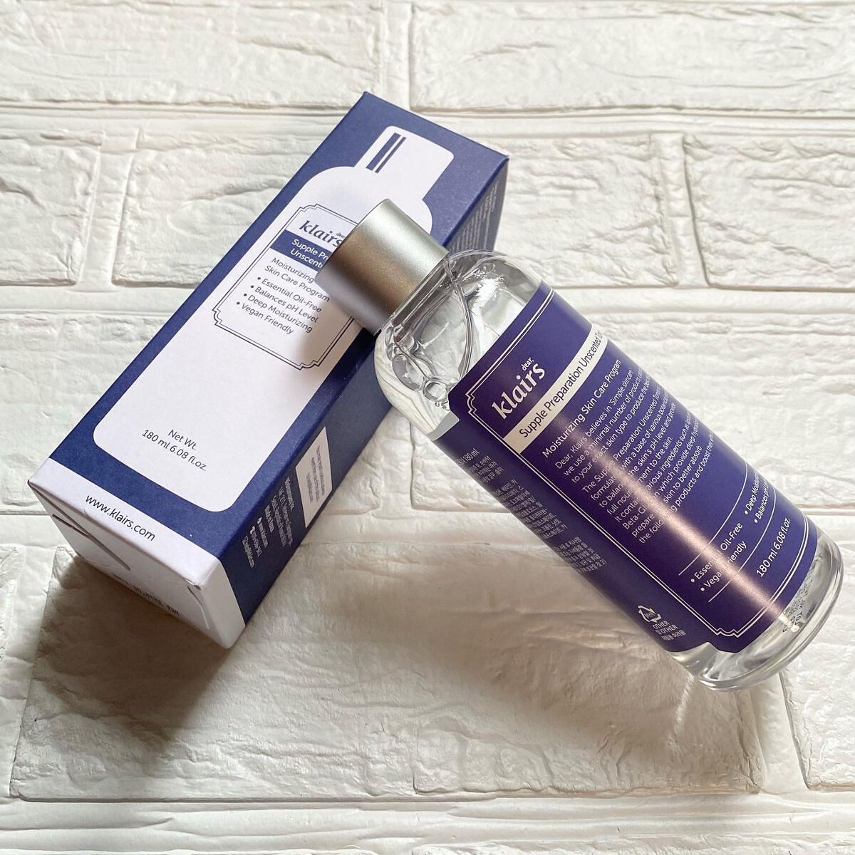 サプルプレパレーションアンセンテッドトナー(180ml)/Klairs/化粧水を使ったクチコミ（1枚目）