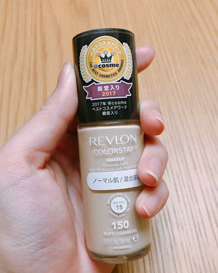 カラーステイ メイクアップ/REVLON/リキッドファンデーションを使ったクチコミ(1枚目)