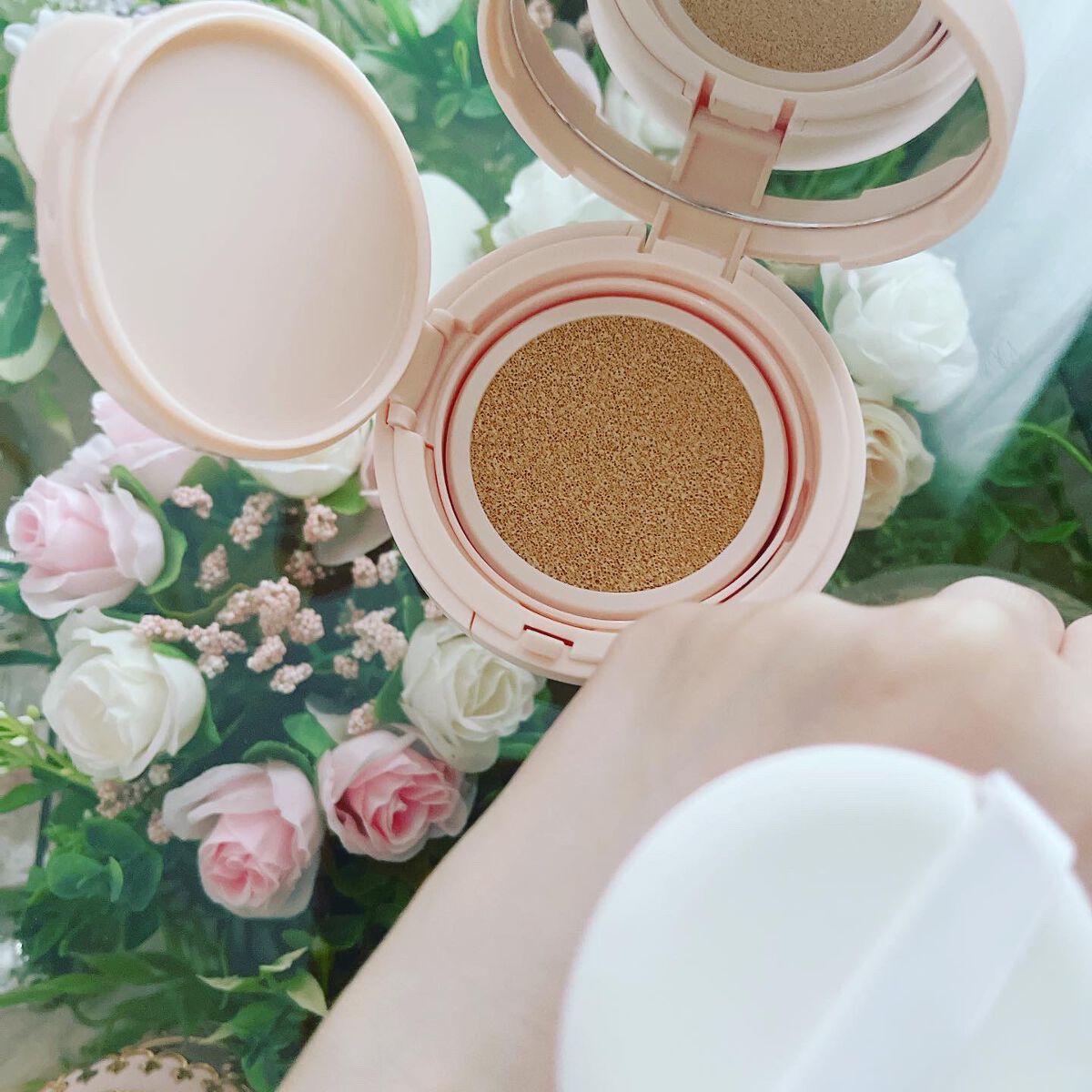 マット クッションファンデーション/Kirei&co./クッションファンデーションを使ったクチコミ(5枚目)