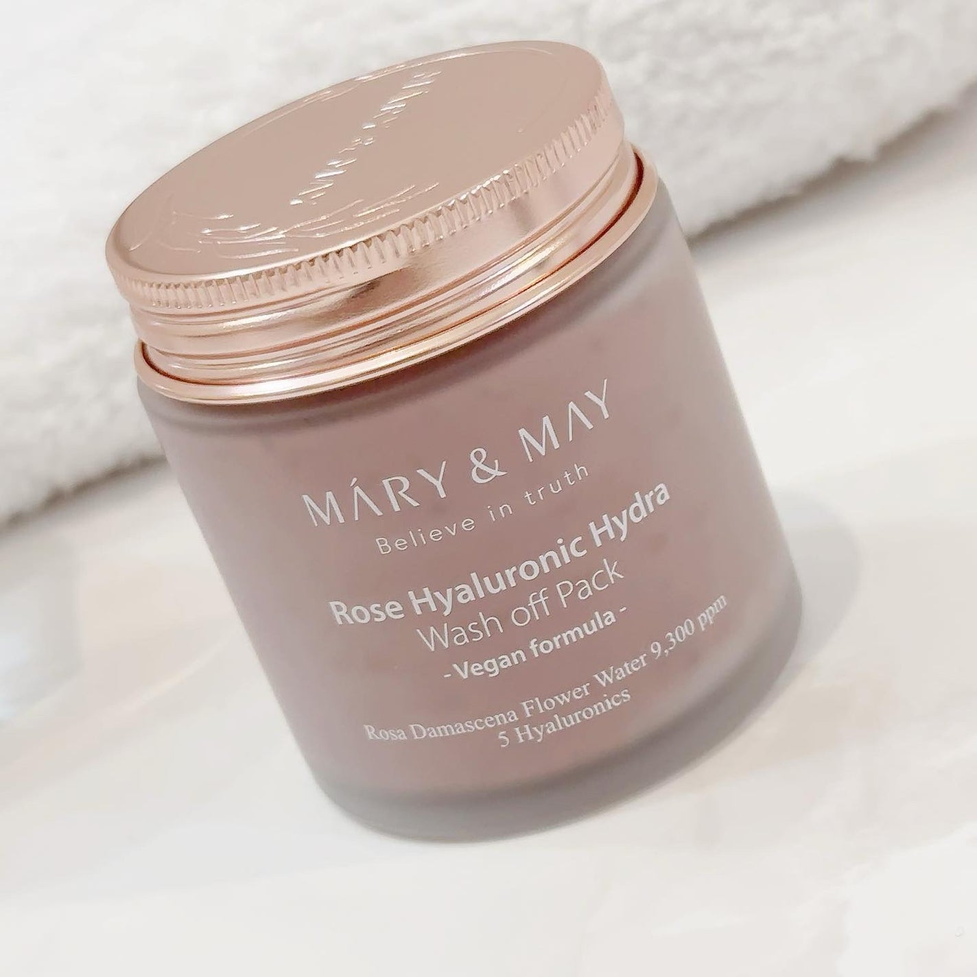 ローズヒアルロニックハイドラウォッシュオフパック/MARY&MAY/洗い流すパック・マスクを使ったクチコミ(8枚目)