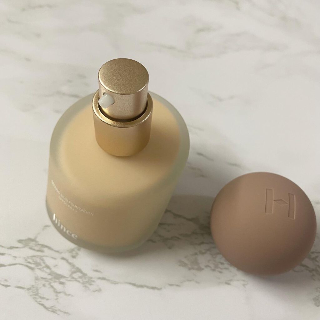 セカンドスキンファンデーション/hince/リキッドファンデーションを使ったクチコミ(3枚目)