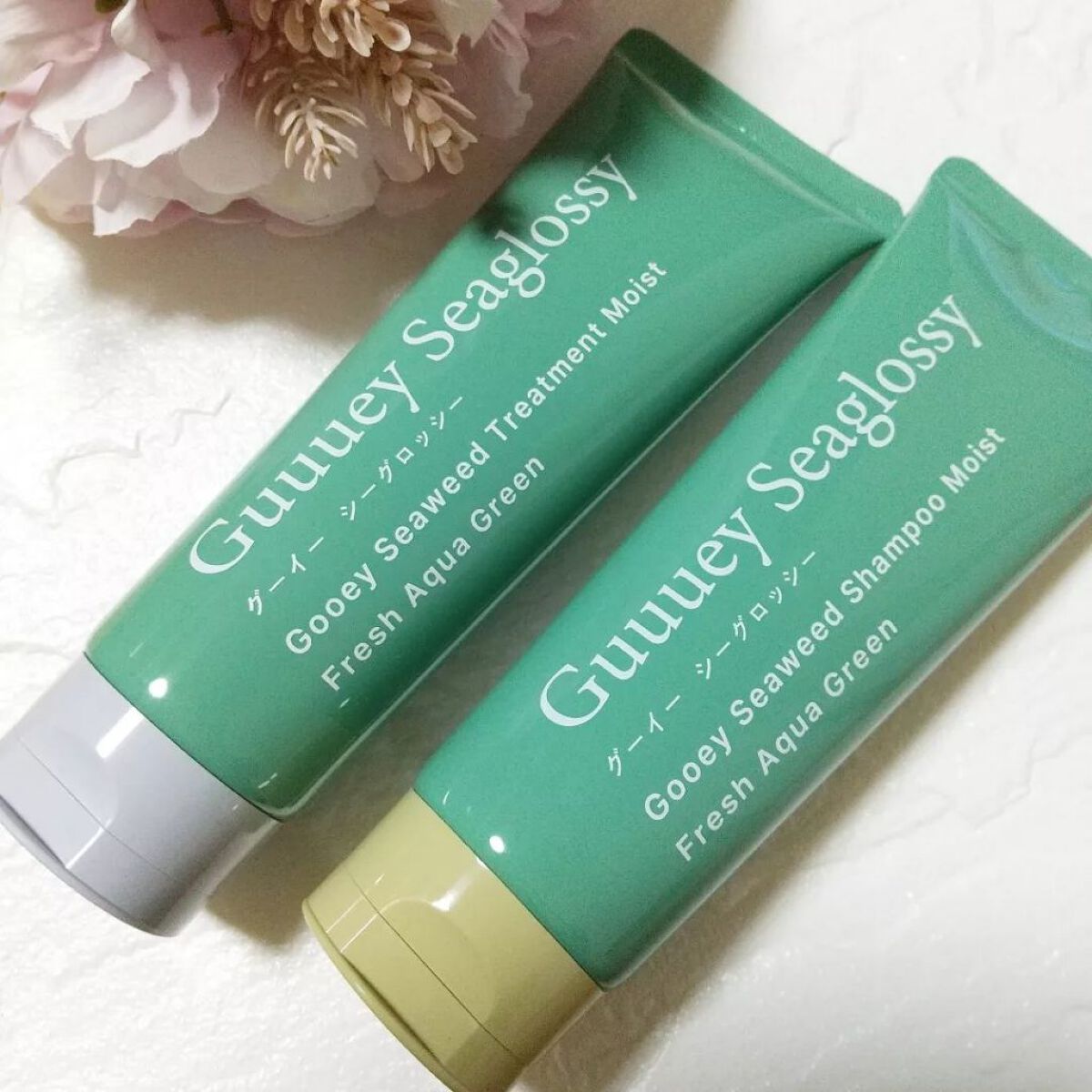 シーウィードシャンプーモイスト/シーウィードトリートメントモイスト/グーイーシーグロッシー/市販シャンプーを使ったクチコミ（1枚目）