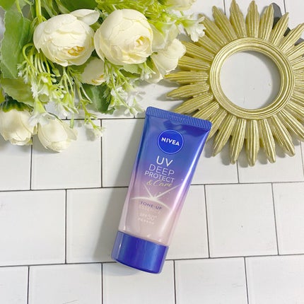 ニベアUV ディープ プロテクト&ケア トーンアップ エッセンス/ニベア/日焼け止めローションを使ったクチコミ(3枚目)