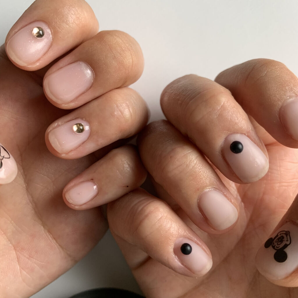 ジェルネイル（ライト対応）/セリア/ジェルネイルを使ったクチコミ（3枚目）