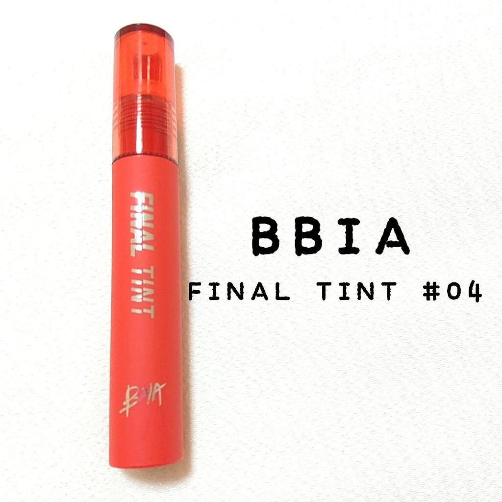 ファイナルティント/BBIA/リップティントを使ったクチコミ（1枚目）
