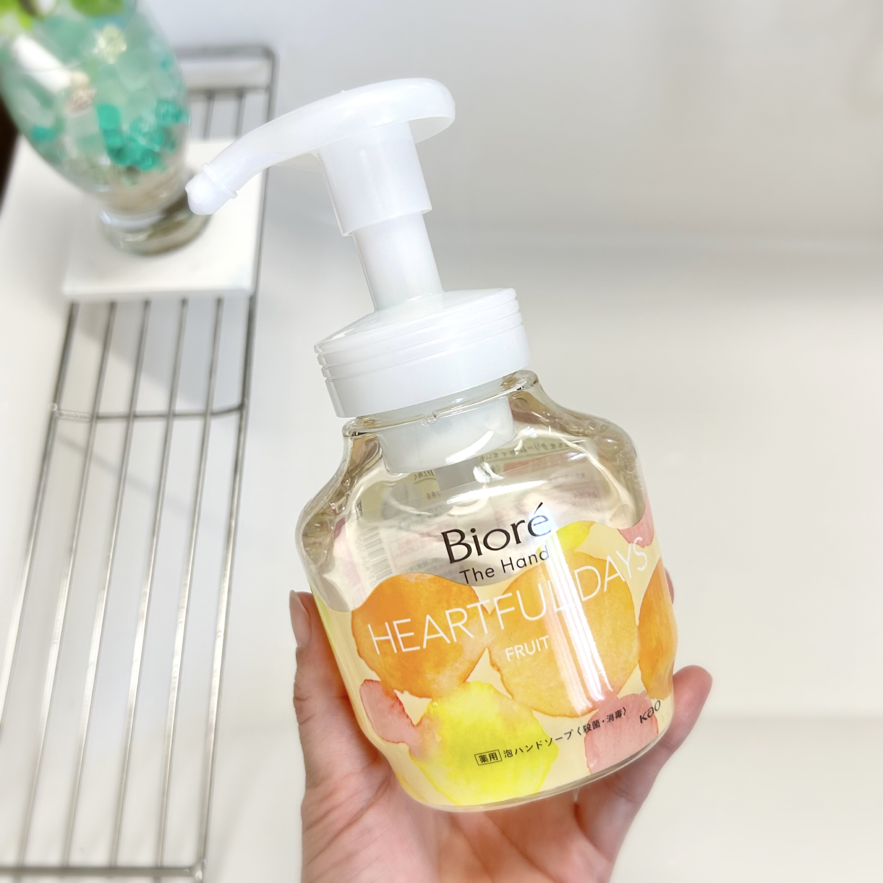 ビオレ ザ ハンド 泡ハンドソープ 朝の摘みたてローズの香り/ビオレ/ハンドソープを使ったクチコミ（2枚目）
